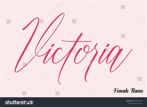 How to Write Victoria in Cursive: A Journey into Elegant Scripting